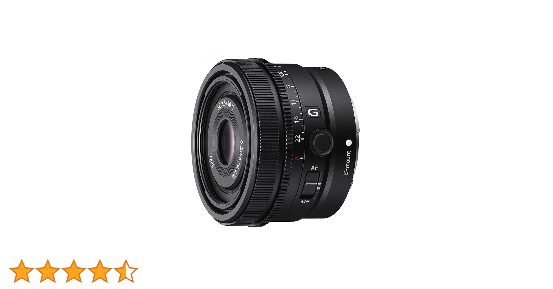 Sony FE 40mm F2.5 G Full-Frame Ultra-Compact G Lens : Amazon